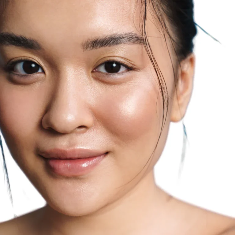 شفافیت پوست صورت